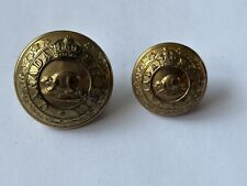 1902 - 1924 Canadian Militia Buttons.