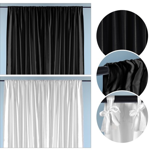 3x3m 3x6m white black backdrop - 3x6m,
