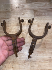 Spur Set Cowboy & Indian Western Spurs Wyatt Earp Yellowstone Rodeo Bull Decor