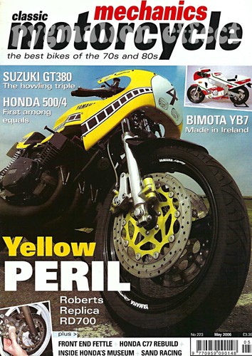 Tz750 roberts yamaha xj900 - tz750,