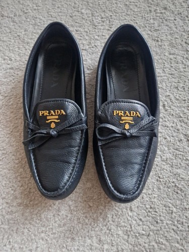 Prada women black loafer - women's,