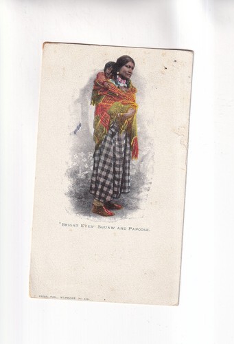 F6855 postcard indian - f6855),