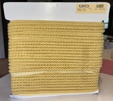 PREMIUM 9mm FLANGED FURNISHING CORD Gold 25 METRE Quality Insertion Piping