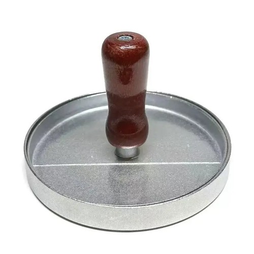 Burger press round stainless - burger,