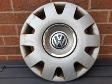 Single Volkswagen Passat 15" Wheel Trim Genuine Original Hub Cap VW Golf