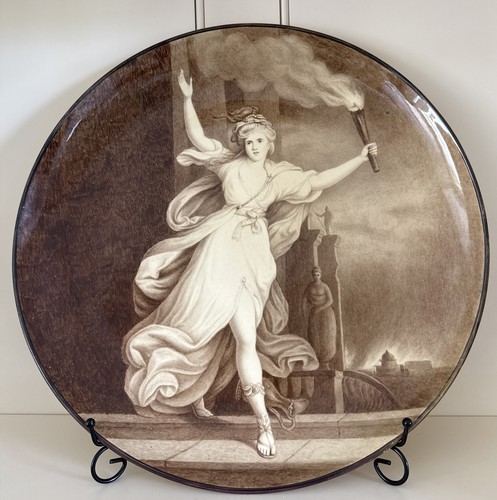 Fine hand painted minton large - fine,