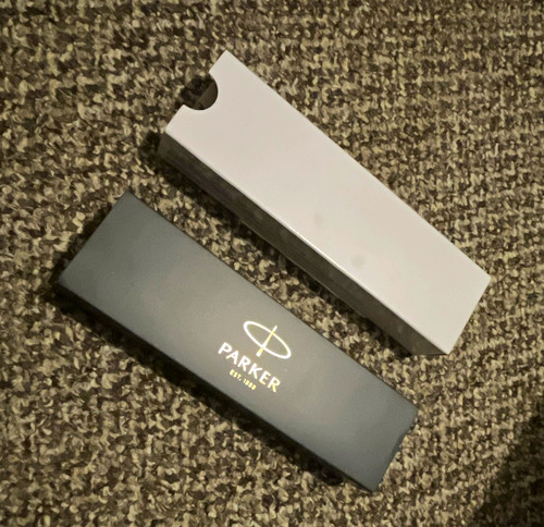 Parker metal pen set - parker,