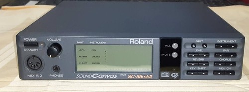 Roland sound canvas 55mkii - sound, sc-55mkii