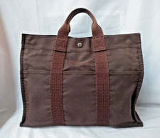 Auth Hermes Handbag New Fourre Tout Brown Tote from Japan 1014 AS7523