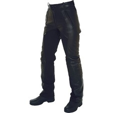 RICHA FREEDOM LEATHER MOTORCYCLE MOTORBIKE TROUSERS REGULAR