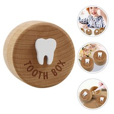 Carved Cute Tooth Fairy Box Kids Tooth Boxes Storage Box Dropped Tooth Keepsake