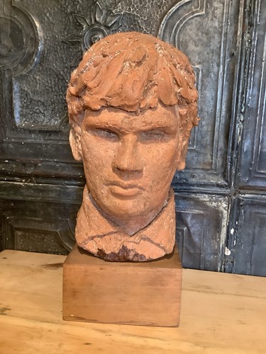 20th century modern bust head - century,