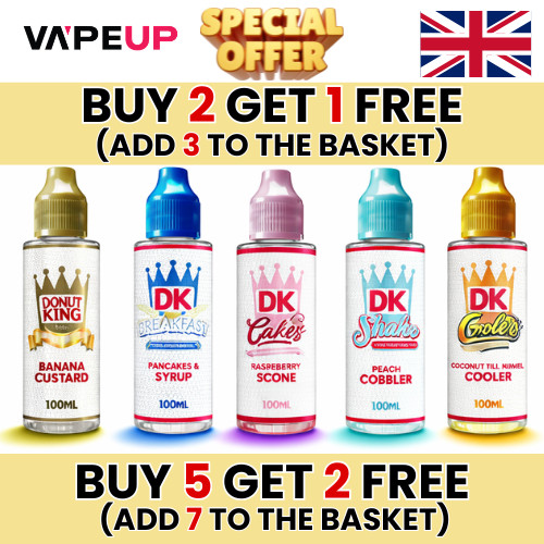Donut king liquid 100ml vape - king,
