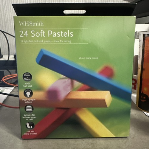 Whsmith soft pastels - pastels, 24