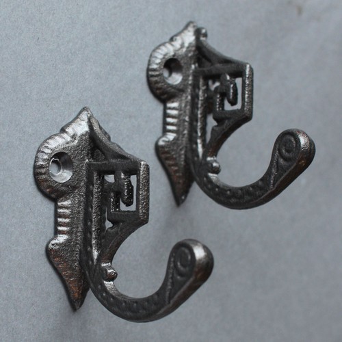 Pair art deco cast iron - pair,