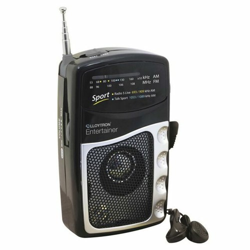 Pocket radio with - fm,