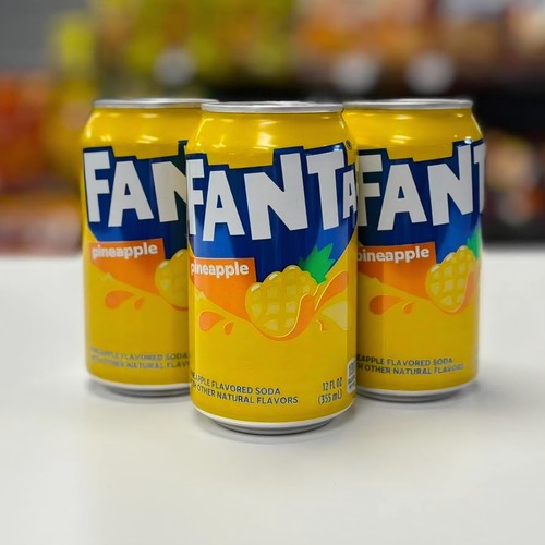 Fanta pineapple 355ml cans - 355ml, 3
