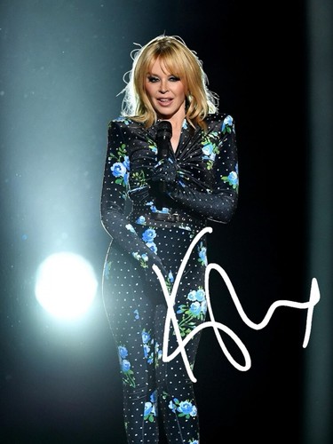 Kylie minogue signed autograph - kylie,