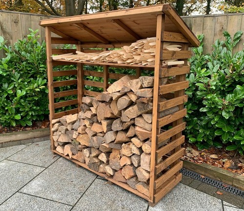 Log store extra large tall - store,