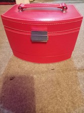 Vintage Red Leather Jewellery