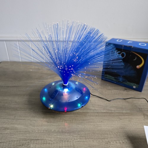 Ufo fibre optic light - ufo,
