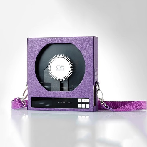 Purple case portable - case, pu