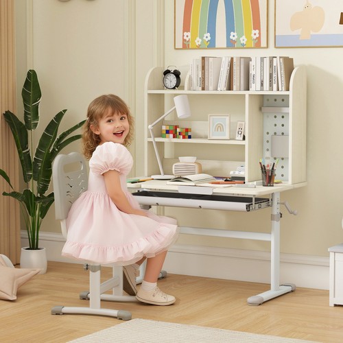 Kids desk height adjustable - desk,