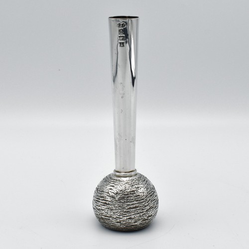Vintage solid silver bud - vintage,
