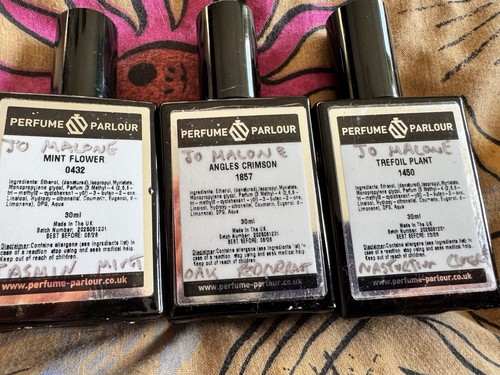 Perfume parlour malone - 3x,