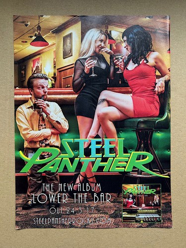 Steel panther lower the bar - steel,