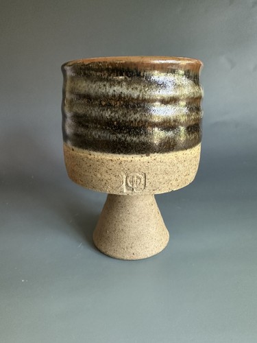 Colin pearson stoneware goblet - pearson,