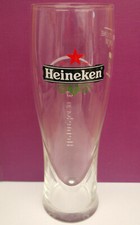 Heineken lager 2010 embossed pint to line glass Xmas Party Man Cave