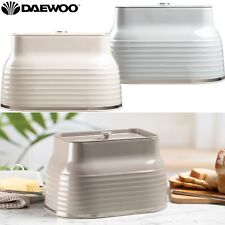 Daewoo Sienna Sleek Bread Bin Large Food Storage Vintage Container Removable Lid