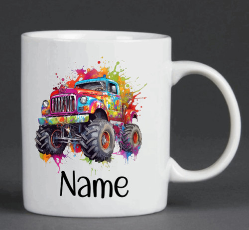 Monster truck paint - paint, splash