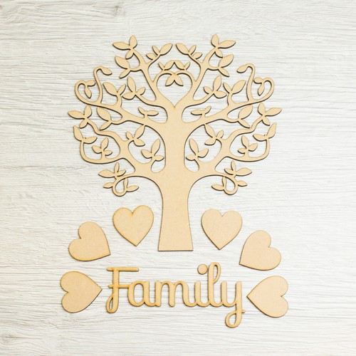 Wooden mdf family - mdf,