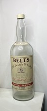 Large Vintage Bells Whisky Bottle With Lid Extra Special 4.5L Money box Jar 