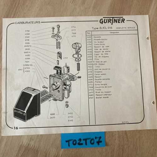 Gurtner carburetor ar13 488 - carburetor, ar13-488