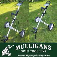 USED PUSH GOLF TROLLEY Height adjustable Junior to Adult.