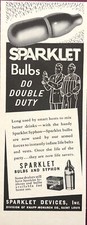 1942 Sparklet Bulbs & Siphons