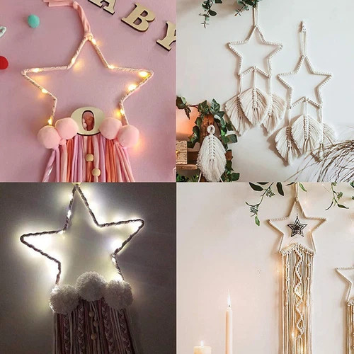 Star metal craft hoop dream - metal,