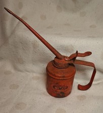 Vintage Wesco Red Oil Can- Collectable Tool