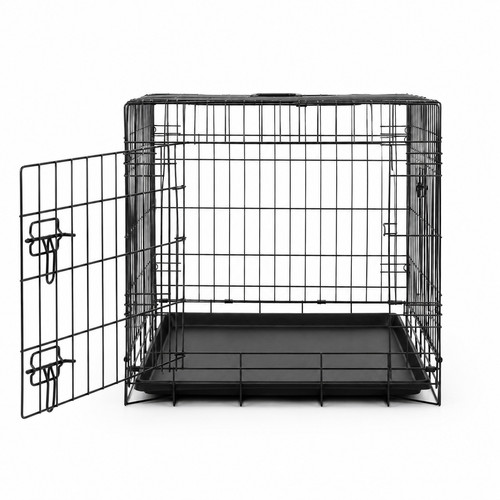 Dog crate metal pet cage - crate,