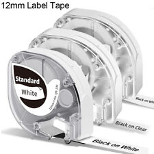 Phomemo P12 Label Maker Plastic Labeling Tape Refills Thermal Transfer Label