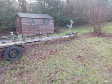 3 Axle Galvanised Boat Trailer