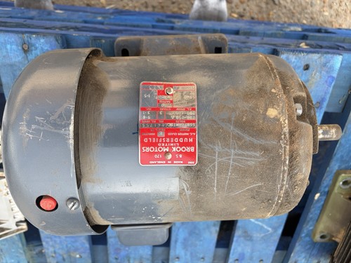Brook crompton phase motor - crompton, 3