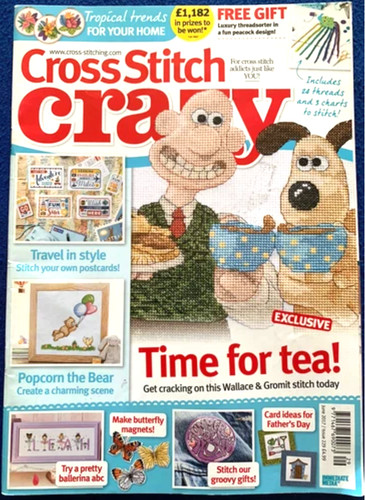 Cross stitch crazy magazine - cross,