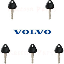 5 Volvo Excavator Ignition Keys 777 TA00031390A BRANSON TRACTOR CABIN KEY