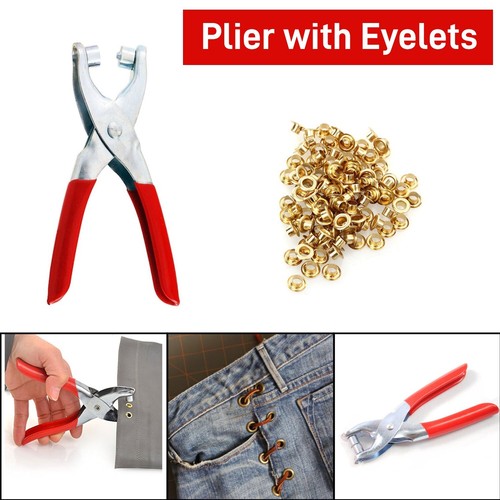 Eyelet pliers canvas fabric - eyelet,