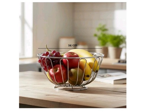 Chrome fruit bowl size 12 - size, x