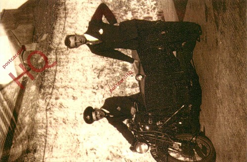 Picture postcard motorcycle - picture,